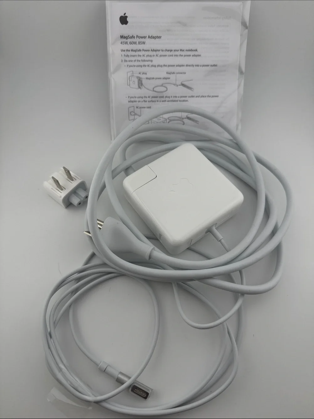 Apple OEM 85W MagSafe Power Adapter Charger for 15